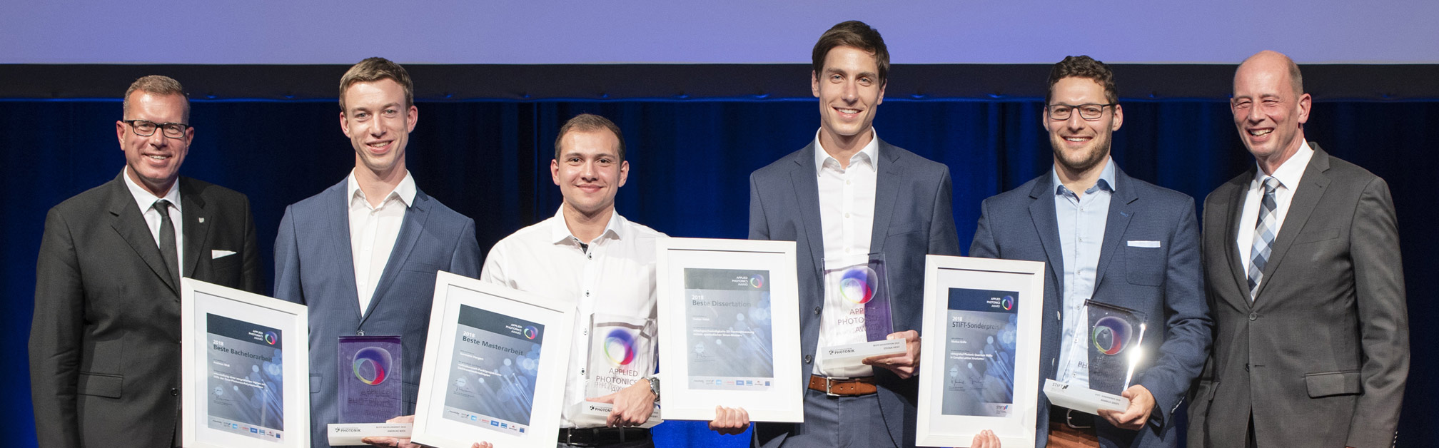 Applied Photonics Award Gewinner 2018