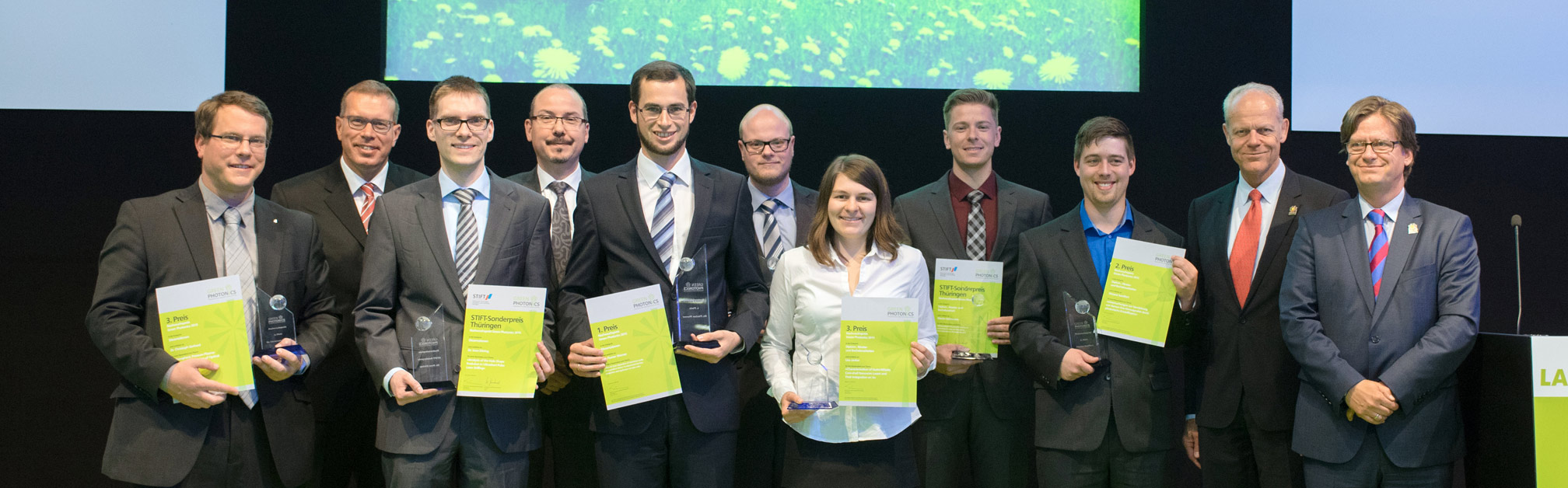 Award ceremony 2015 at the fair in Munich.