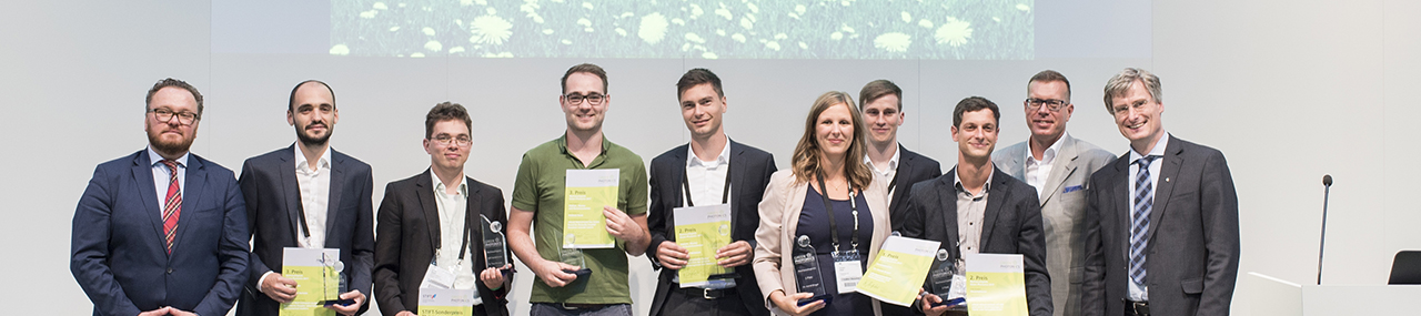 Award ceremony 2017 at the fair in Munich.